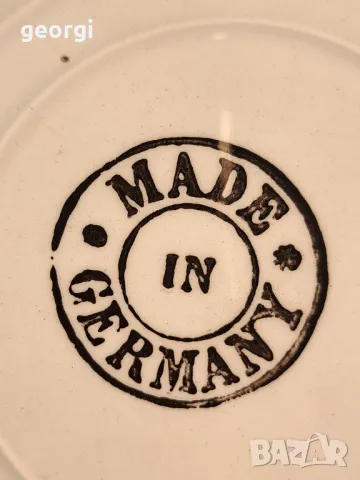 немска порцеланова декоративна чиния 22/2, снимка 3 - Декорация за дома - 49182837