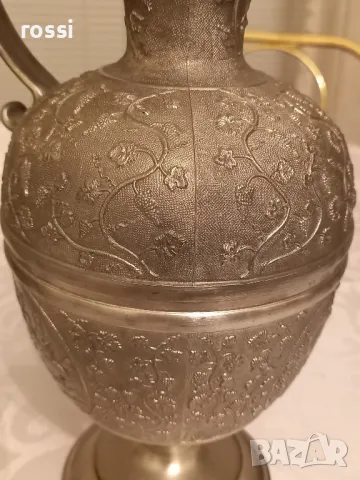 Vintage. Нов. Немски калаен сервиз за вино, ракия. Кана и 6 чаши. , снимка 7 - Антикварни и старинни предмети - 48827866