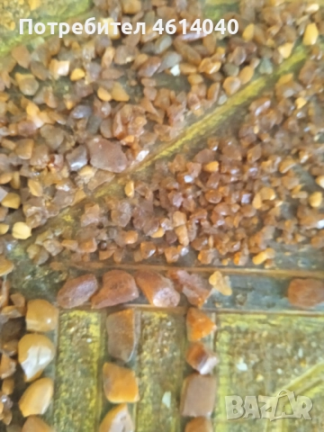 Картина с балтийски кехлибар Замок на литовски властител Гидеминас, снимка 6 - Картини - 52373687