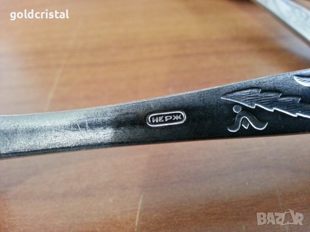 Руски прибори за хранене, снимка 3 - Антикварни и старинни предмети - 36905887