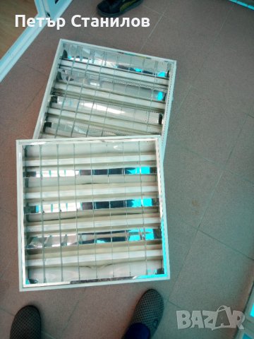 Луминесцентна лампа за таван с 4 пури, снимка 5 - Лампи за таван - 38407613