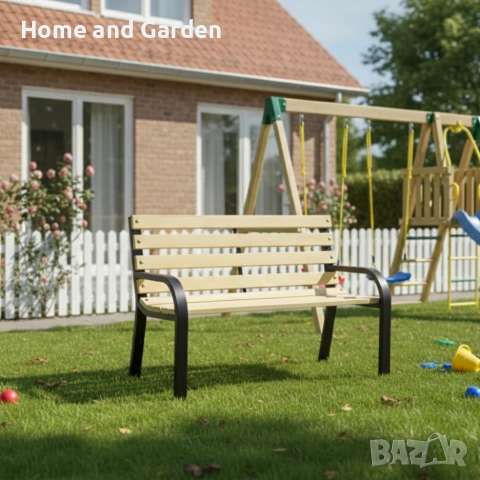 Детска пейка - здрава конструкция и модерен дизайн, снимка 3 - Градински мебели, декорация  - 54027580