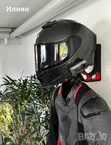 Стенна закачалка за каска и екипировка, снимка 2 - Аксесоари и консумативи - 50110764