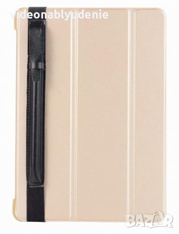 Защитен Ръкав Кожен Калъф с Лента за Закрепване към iPad за Apple Pencil Stylus 1 / 2 Таблет Държач, снимка 6 - Таблети - 39174437