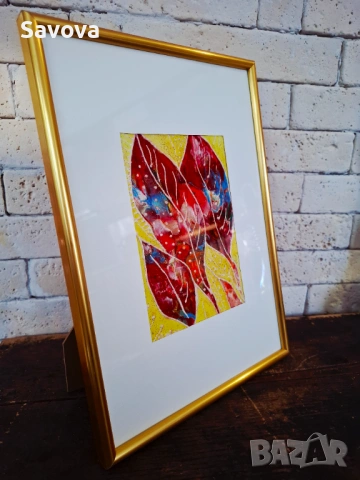 Авторска картина "Настроение", снимка 2 - Картини - 54264806