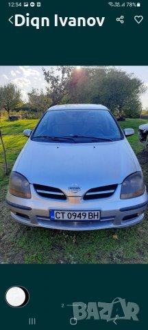 Nissan Almera Tino НА ЧАСТИ, снимка 2 - Автомобили и джипове - 40214208