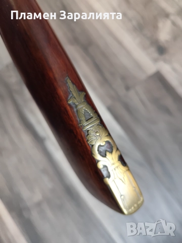 Кремъчна пушка автентична 18 Век уникат, снимка 15 - Антикварни и старинни предмети - 52586098