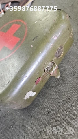 Военна аптечка метална Нова Уаз Газ Зил Урал Краз Москвич Жигули , снимка 3 - Части - 51423689