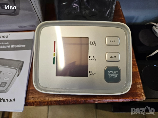 Апарат за кръвно налягане Alphamed U80E НОВ!, снимка 8 - Други - 52035771