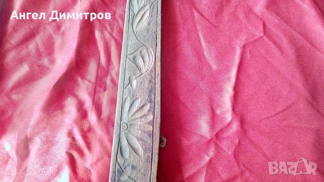 Стара дървена закачалка, снимка 2 - Антикварни и старинни предмети - 36696680