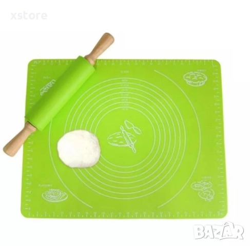 Силиконова постелка за печене, точене и месене, снимка 12 - Други стоки за дома - 52699046