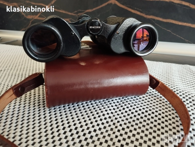 ТОП Бинокъл Carl Zeiss Jena-JENOPTEM MULTI COATED-8 х 30W--Като НОВ, снимка 12 - Екипировка - 54249920