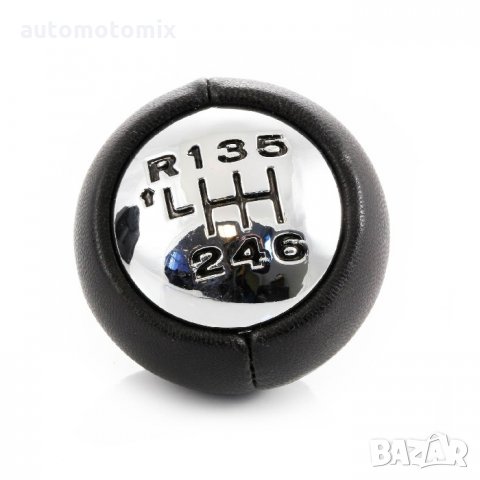 Топка за скоростен лост за Peugeot,Citroen -6 скорости,Хром, 58450