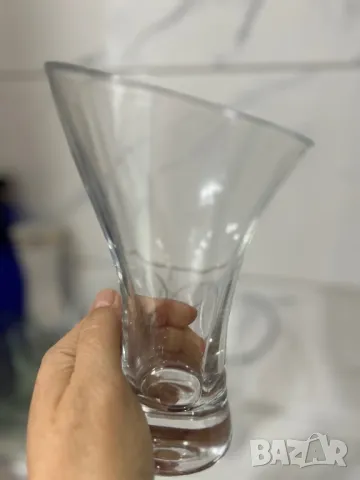 Стъклена ваза Германия 🇩🇪, снимка 11 - Вази - 48249187