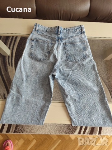 Zara широки дънки, снимка 4 - Дънки - 51743138