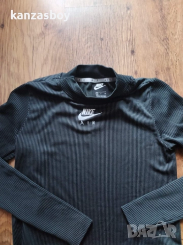 Nike Sportswear Air Mock - страхотна дамска блуза С, снимка 5 - Блузи с дълъг ръкав и пуловери - 54019389