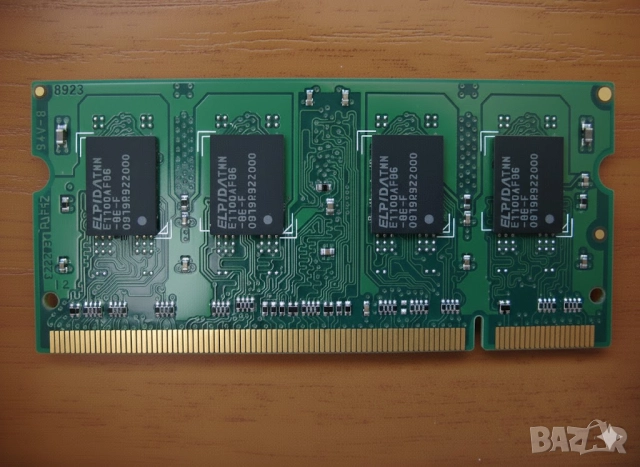 Elpida 1 GB DDR2-800 SO-DIMM (laptop RAM), снимка 3 - RAM памет - 52086893