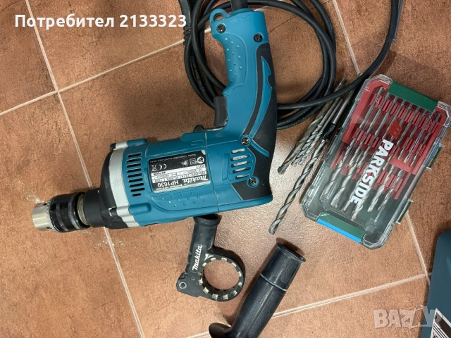 Makita HP1630 - Ударна бормашина 710W като нова!, снимка 3 - Бормашини - 51490626