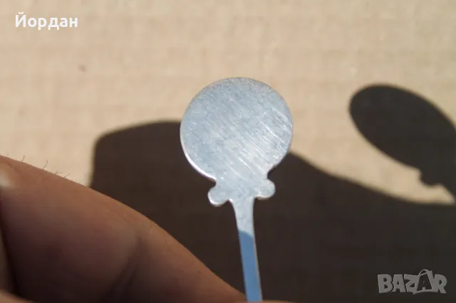 Сребърна лъжица , снимка 5 - Други ценни предмети - 49596110