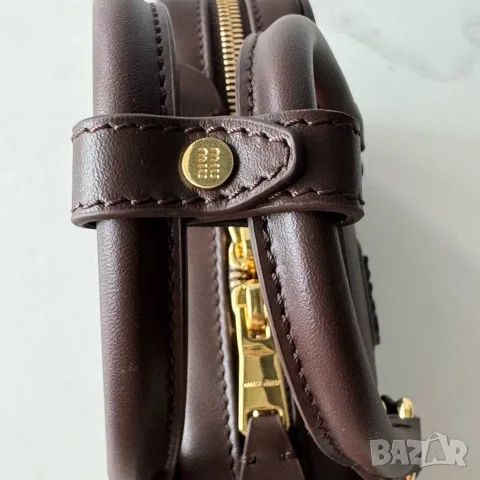 Miu Miu Arcade Bag – Brown, снимка 3 - Чанти - 56467751