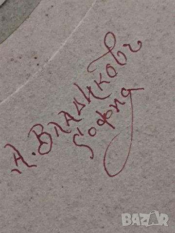 Продавам стара снимка Посмъртната ми снимка като госпожица 1913 А. Влайков , снимка 3 - Други ценни предмети - 35642269