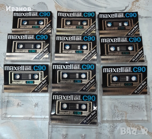 MAXELL / Златен / - 90 мин. - хром, снимка 4 - Аудио касети - 52277685