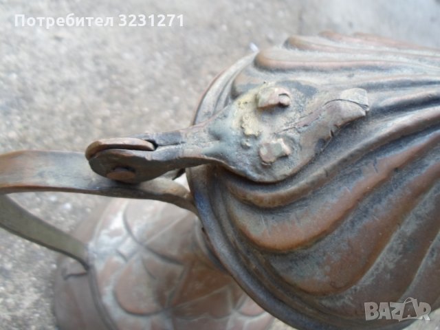 Автентиче Старинен Османски меден Съд-19век, снимка 5 - Антикварни и старинни предмети - 34990720