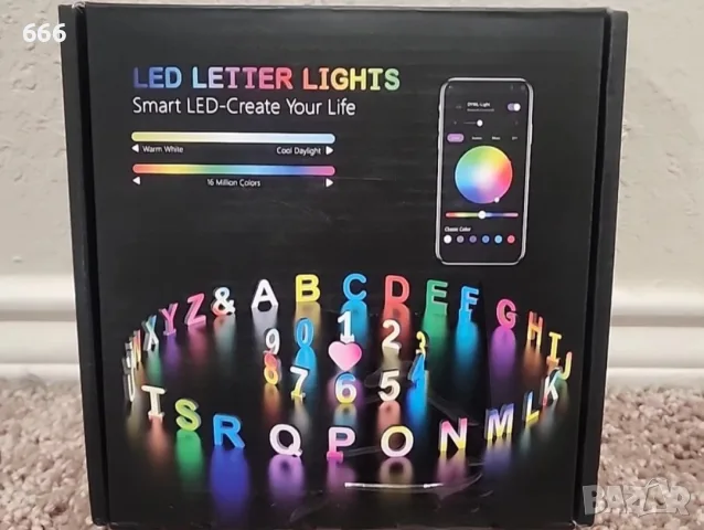 LED светеща цифра 1, снимка 3 - Друга електроника - 55994144
