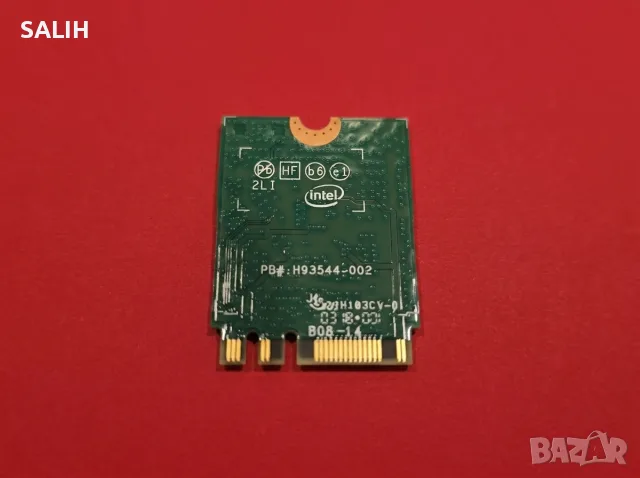 Intel 8265NGW WiFi 5Ghz AC Мрежова Карта За Лаптоп Dual Band M.2 Bluetooth 4.2 Безжичен Интернет, снимка 3 - Мрежови адаптери - 55773011