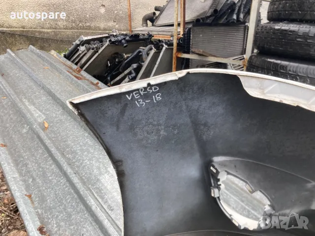 Toyota Verso. Тойота Версо. Предна броня. 13-18. Оригинална. , снимка 7 - Части - 49645410