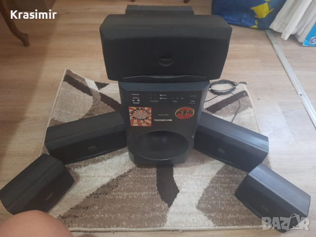 Домашно кино Thomson DPL-80HT – 5.1 комплект, снимка 2 - Аудиосистеми - 51730778