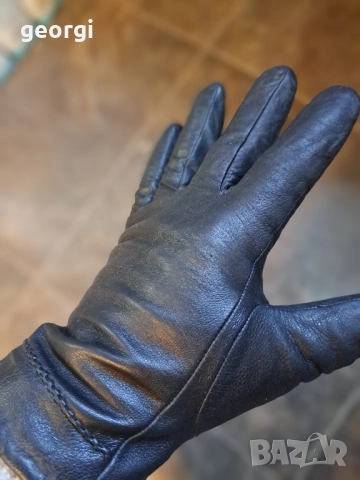мъжки ръкавици от естествена кожа 30/6