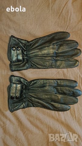 Дамски кожени ръкавици - XL, снимка 1