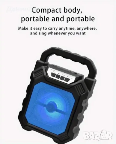 Преносим Bluetooth високоговорител Boom Box YD-668, снимка 5 - Тонколони - 49328503
