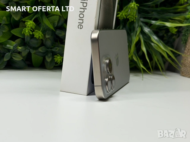 ! ТоП ! iPhone 15 Pro 128GB Natural Titanium ( 33998), снимка 4 - Apple iPhone - 54358863