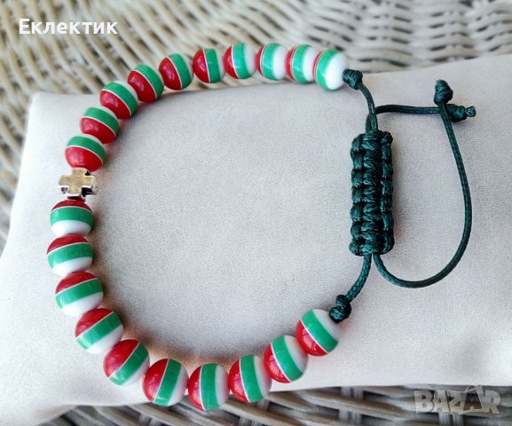 Патриотичен комплект — гривна и крючодържател, снимка 8 - Други - 35114727