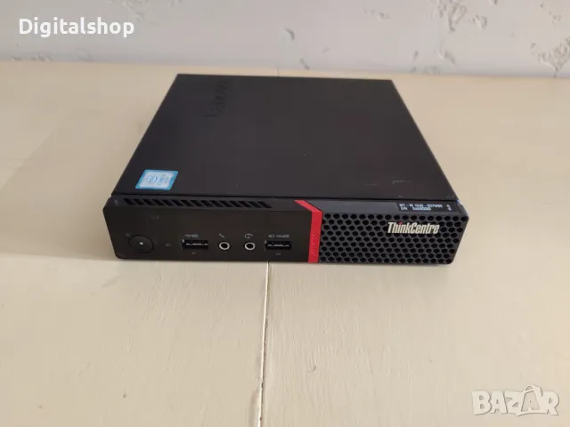 Компютър Lenovo ThinkCentre M700 Tiny i5-6500T/8GB/256GB SSD/12м.гар, снимка 3 - За дома - 48123383