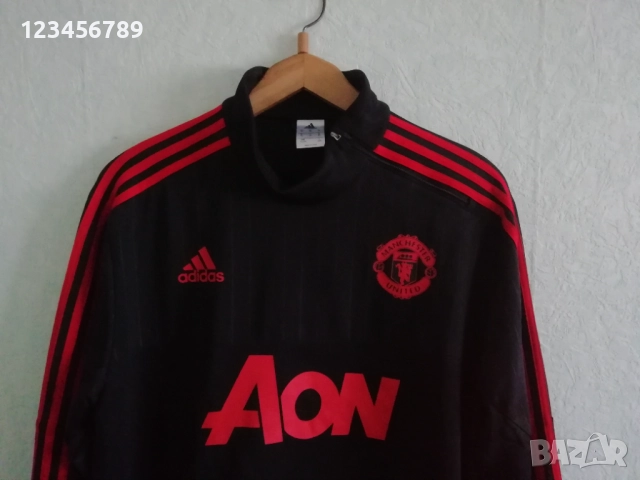 Manchester United Adidas ново оригинално горнище блуза Манчестър Юнайтед XL/2XL , снимка 5 - Спортни дрехи, екипи - 52708007