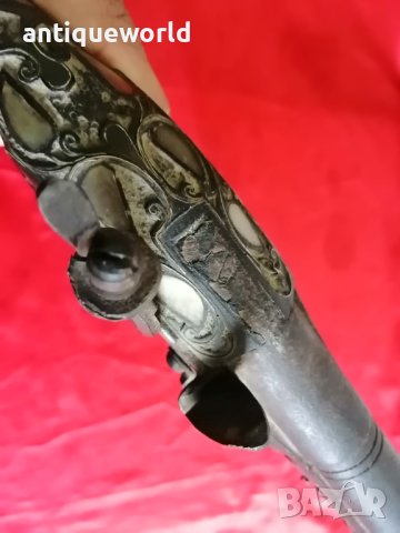 Стар ТРОМБЛОН , Кремаклия , Кремъчен Пищов , Пистолет, снимка 10 - Антикварни и старинни предмети - 42195235