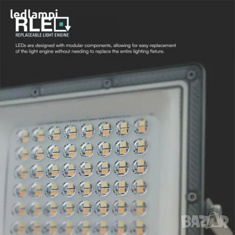 LED Прожектор 50W 3in1 Сиво Тяло, снимка 5 - Прожектори - 48015791