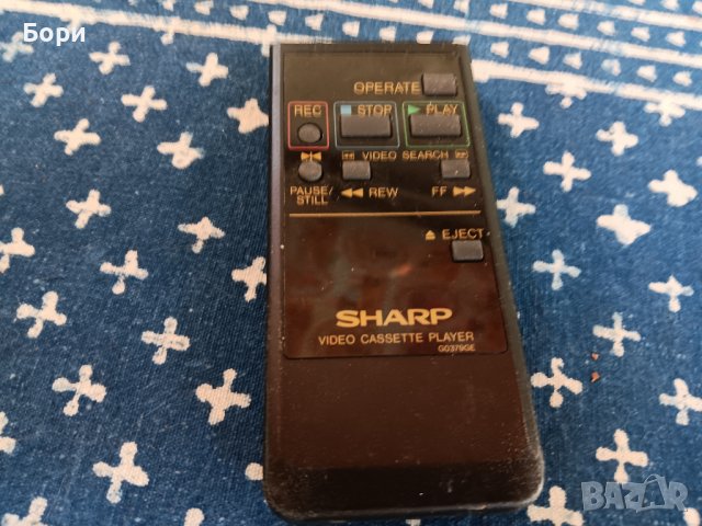 SHARP VHS VIDEO, снимка 1 - Дистанционни - 42149241