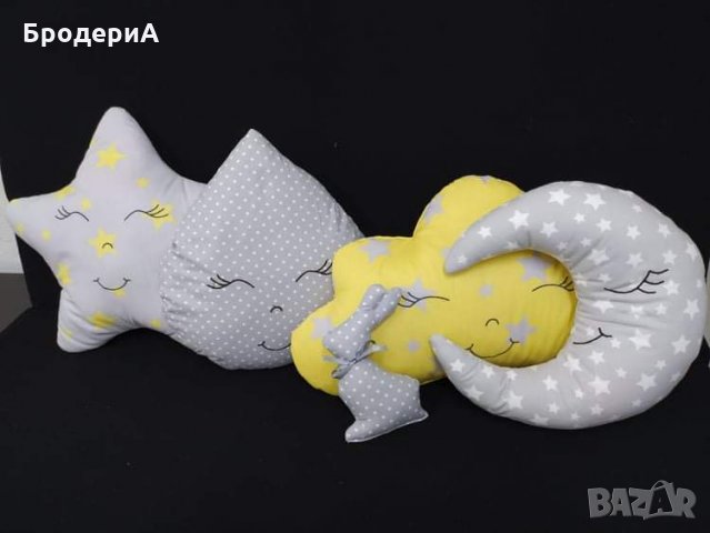 Декоративни възглавнички за бебешко легло /кошара , снимка 5 - Други - 28339703