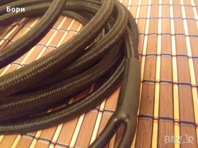 GOLD RCA PLUG 4м Оригинален немски кабел с позлатени накрайници, снимка 6 - Ресийвъри, усилватели, смесителни пултове - 29165292