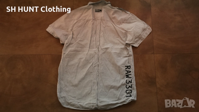 G-Star Raw Shirt размер L / XL оригинална мъжка риза 26-23, снимка 2 - Ризи - 52691188