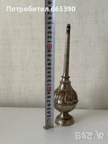 Стара османска разпръсквачка за розово масло., снимка 6 - Други ценни предмети - 54313583