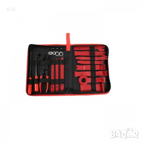 Инструменти за интериор, Комплект инструменти за демонтаж интериорни елементи, 19части, снимка 2 - Аксесоари и консумативи - 33708074