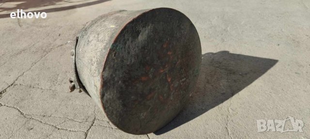 Стар меден бакър, снимка 5 - Антикварни и старинни предмети - 44417185