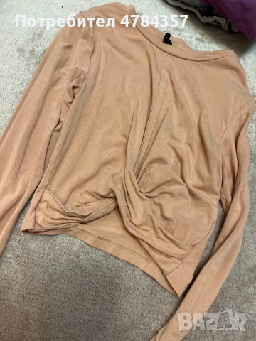 Дамска лека блуза с дълъг ръкав, снимка 4 - Блузи с дълъг ръкав и пуловери - 54196408