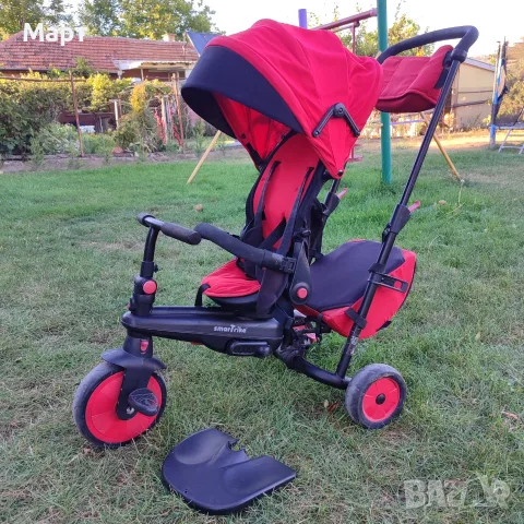 Детска сгъваема триколка Smart trike 7в1, снимка 6 - Детски велосипеди, триколки и коли - 55978620
