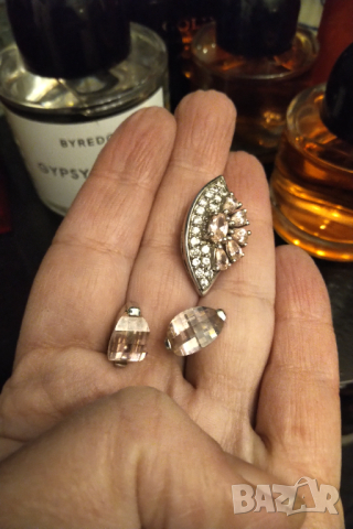 Сребърен лот с морганит  НАМАЛЕНИЕ 